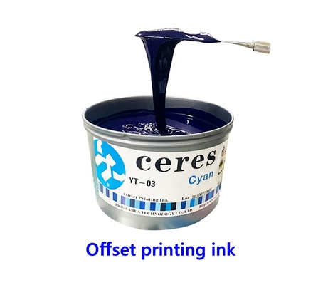Высокий лоск быстрое засыхание чернила CMYK офсетной печати Ceres печатные краски основанные растворителем
