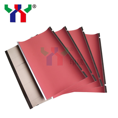 Рубиновые толщина ФЕНИКСА 329 красная 1.96mm одеяла офсетной печати карата УЛЬТРАФИОЛЕТОВЫЕ резиновые