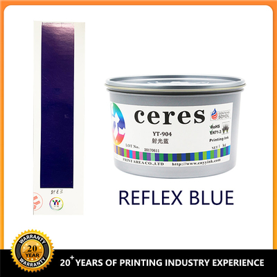 EN71 3 Ceres лоск чернил офсетной печати фиолета анти- снимая кожу с бумажный высокий