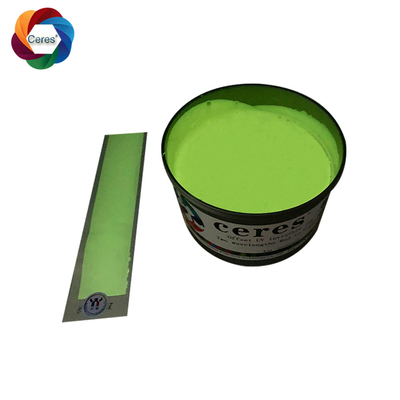 Ультрафиолетовые невидимые чернила 1kg офсетной печати могут красный цвет бумаги безопасностью MSDS зеленый