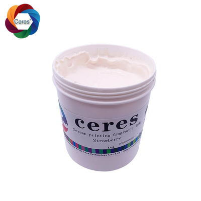 Ceres печатная краска экрана клубники консервной банки духов 1kg чернил безопасностью белая