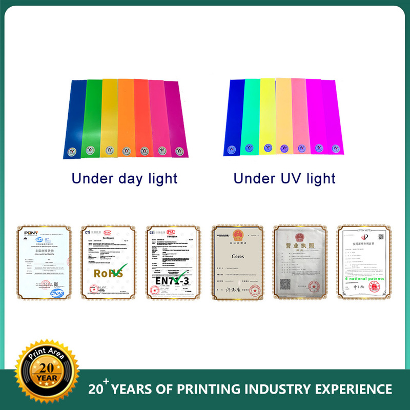 Nature Dry UV Offset Ink Pantone 803 Yellow Fluorescent Printing Ink для офсетной печати в 1 кг/CAN