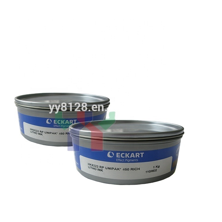 Eckart Золото и серебро Оффсетные печатные чернила 9222 Голубое Золото 9224 Красное Золото 9310 Серебро для декоративной упаковки