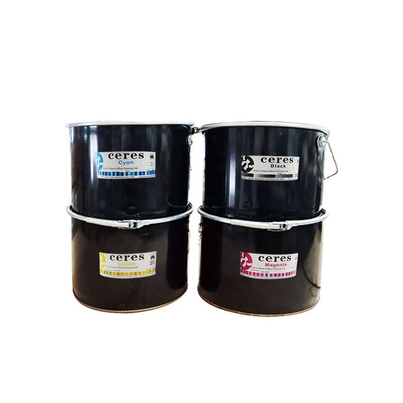 Печать газет Coldset Web Offset Ink Solvent на основе для печати газет в 20 кг железной бочке