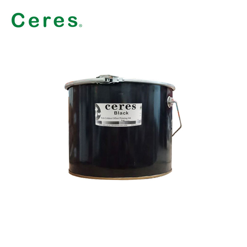 Печать газет Coldset Web Offset Ink Solvent на основе для печати газет в 20 кг железной бочке