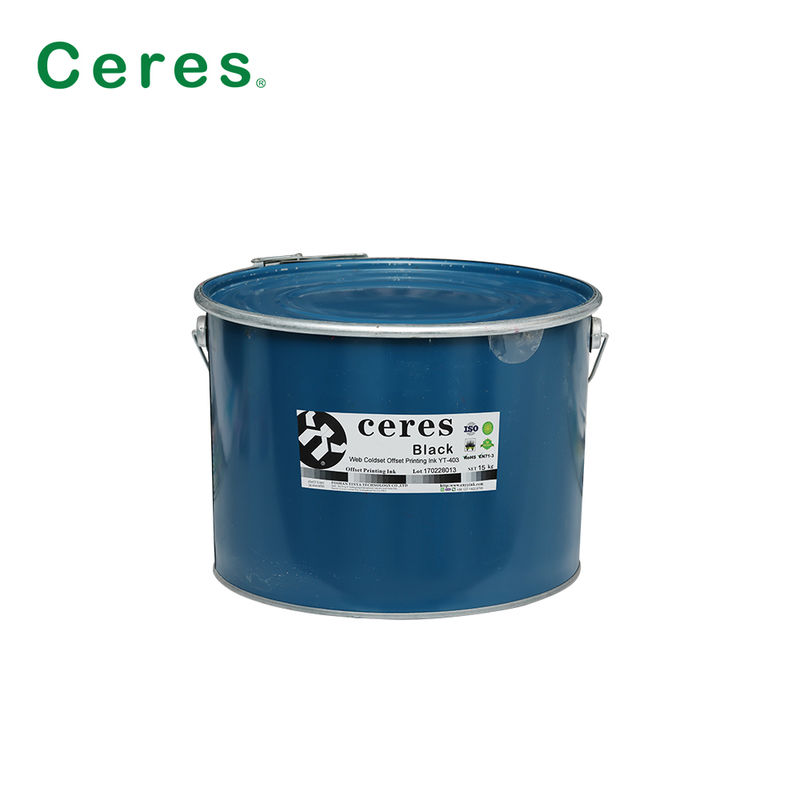 Web Coldset Offset Printing Ink for Newspaper Printing with Strong Ink Transfer in Iron Barrel Packing (Серьезная чернила для печати в железных бочках для печати газет)