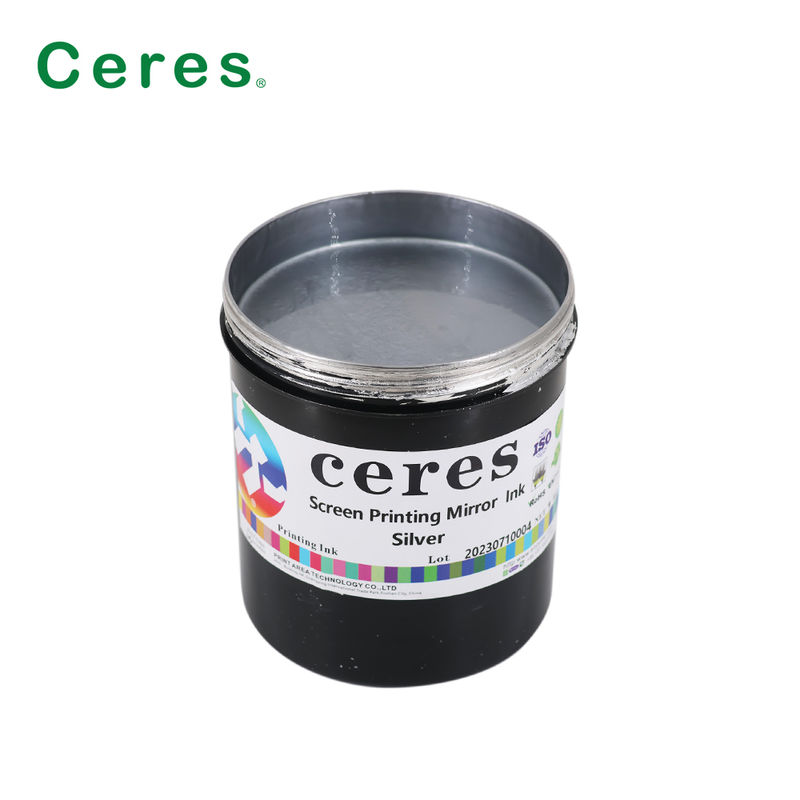 Высокоблекающее серебряное зеркальное чернила для офсетной печати с 2-летним сроком действия и качеством A +