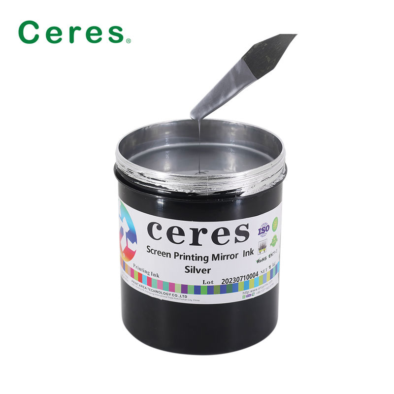Высокоблекающее серебряное зеркальное чернила для офсетной печати с 2-летним сроком действия и качеством A +
