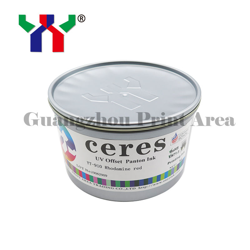 YT-910 УФ офсетный чернила с 24-месячной гарантией 100% безопасный и протестированный для печати упаковки