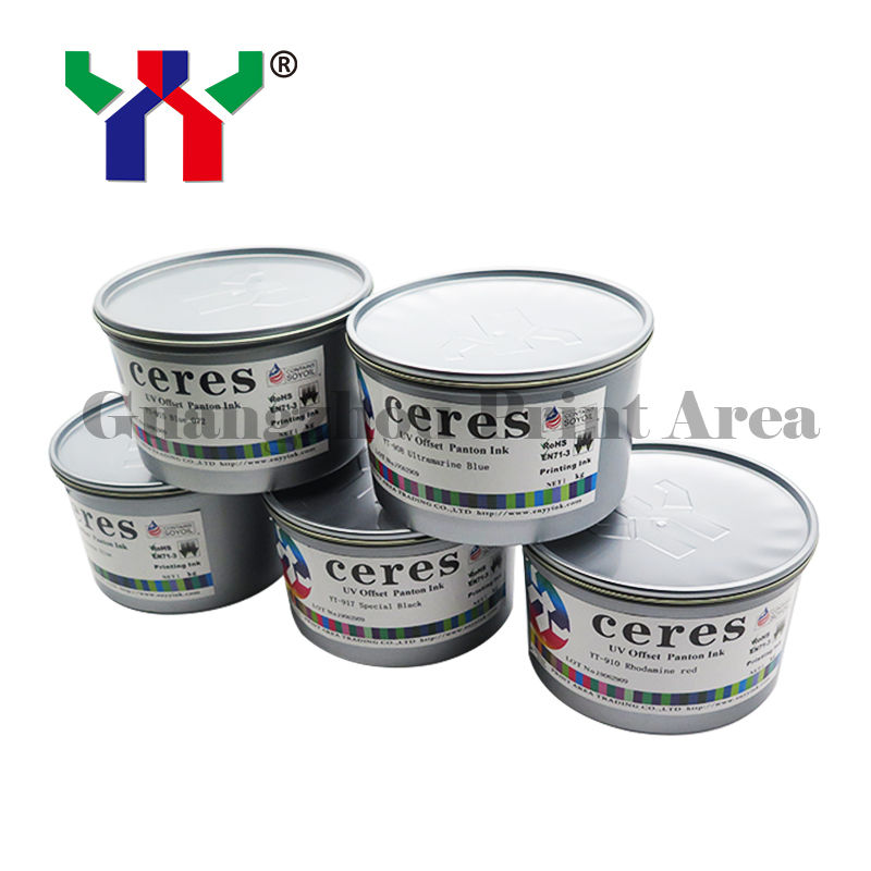 YT-910 УФ офсетный чернила с 24-месячной гарантией 100% безопасный и протестированный для печати упаковки