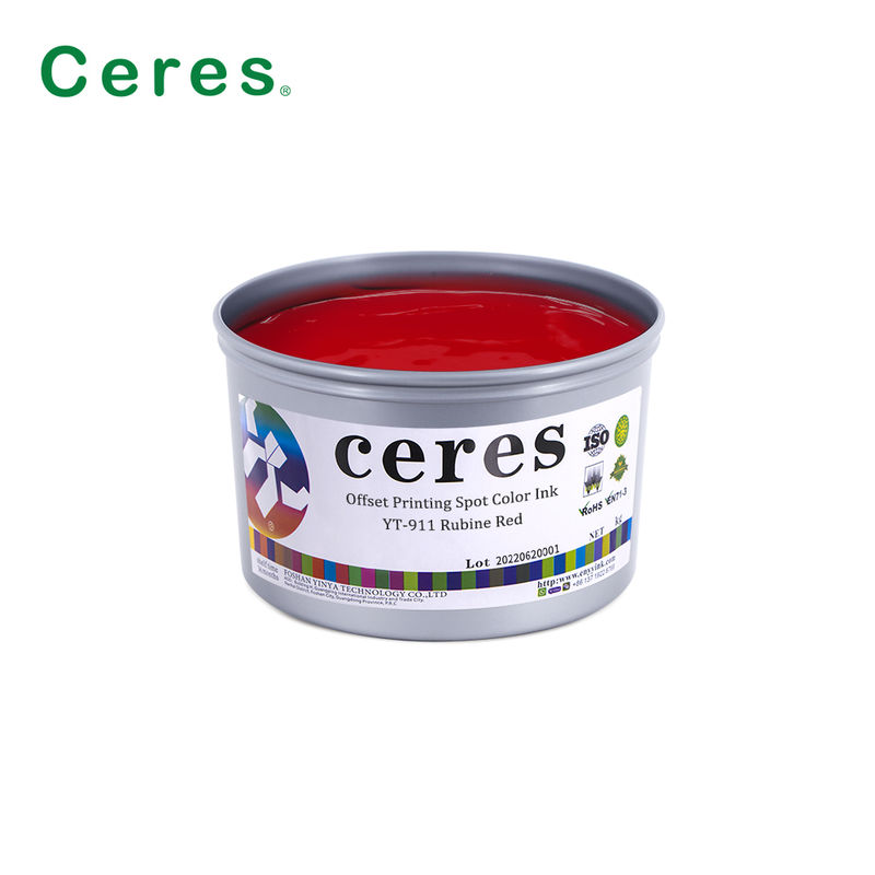 Оффсетная печатная чернила на основе растворителя с высокой прозрачностью для печати упаковки