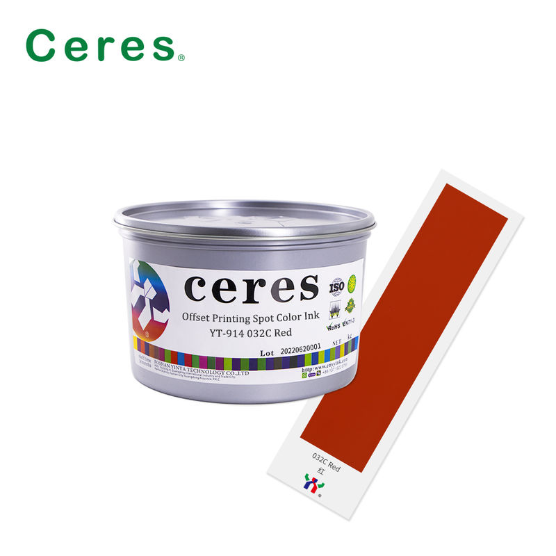 Оффсетная печатная чернила на основе растворителя с высокой прозрачностью для печати упаковки