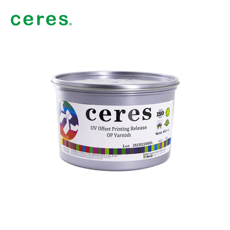 УФ-офсетная печатная краска с быстрым отверждением и износостойкостью для антиконтрафактной печати