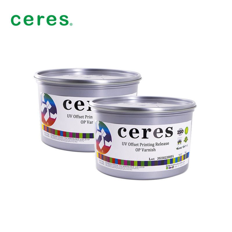 УФ-офсетная печатная краска с быстрым отверждением и износостойкостью для антиконтрафактной печати