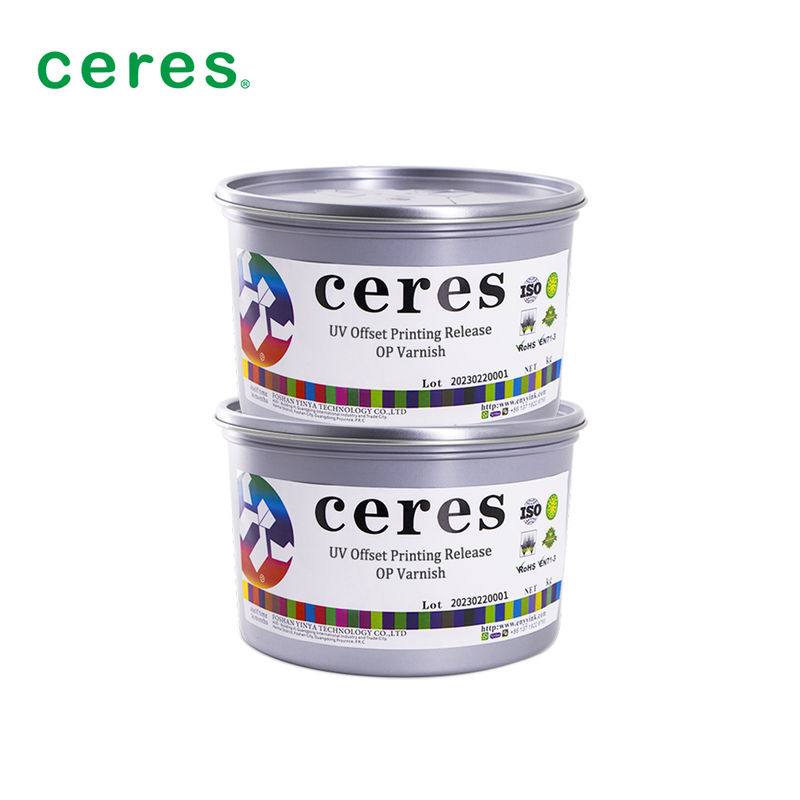 УФ-офсетная печатная краска с быстрым отверждением и износостойкостью для антиконтрафактной печати