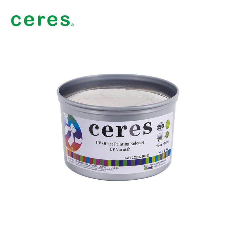 УФ-офсетная печатная краска с быстрым отверждением и износостойкостью для антиконтрафактной печати